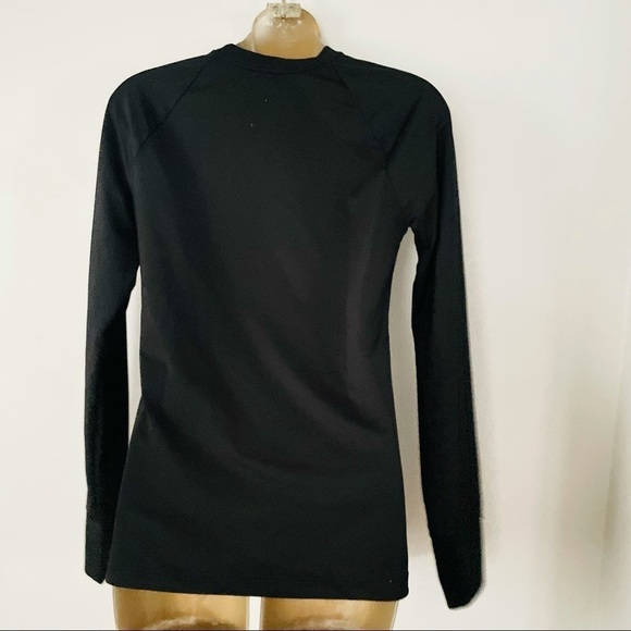 Nike dri-fit black long sleeve top - Picture 2 of 3